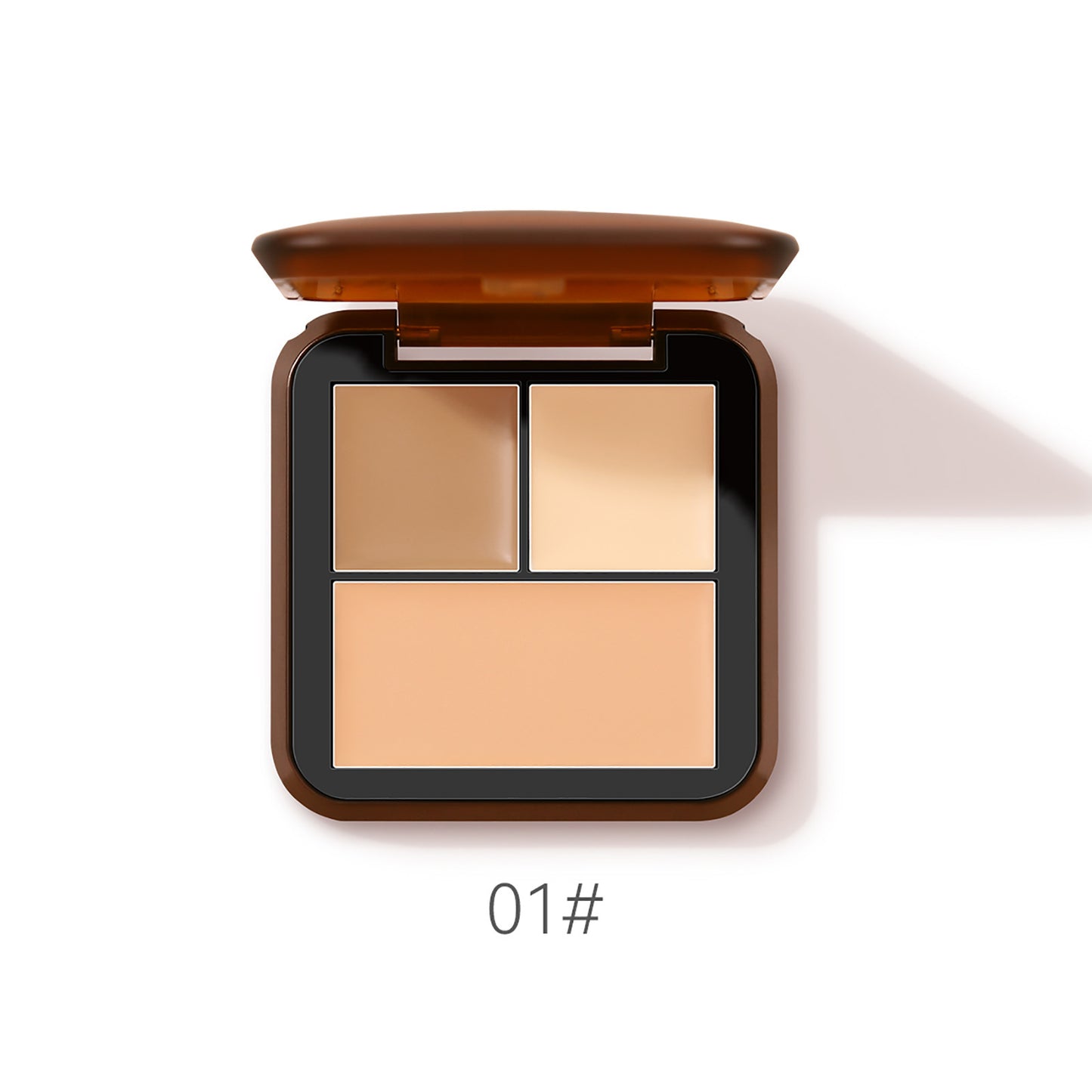 Highlighter Shadow, Eye Shadow, Nose Concealer, Powder Contour Palette