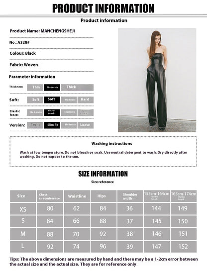 Elegant High-end Goddess Temperament Party Dress Jumpsuit