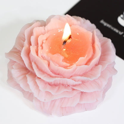 Low Temperature Candles Sentiment Gilding 45 Degrees Peony Rose Handmade Aromatherapy Wax Easy To Clean